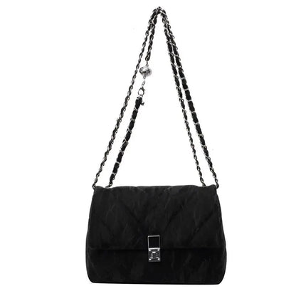 Quilted Heirloom Chain Bag – Classic Flap Shoulder Bag & Woven Crossbody