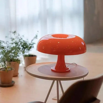 White Mushroom Night Light - Rechargeable Kids Lamp
