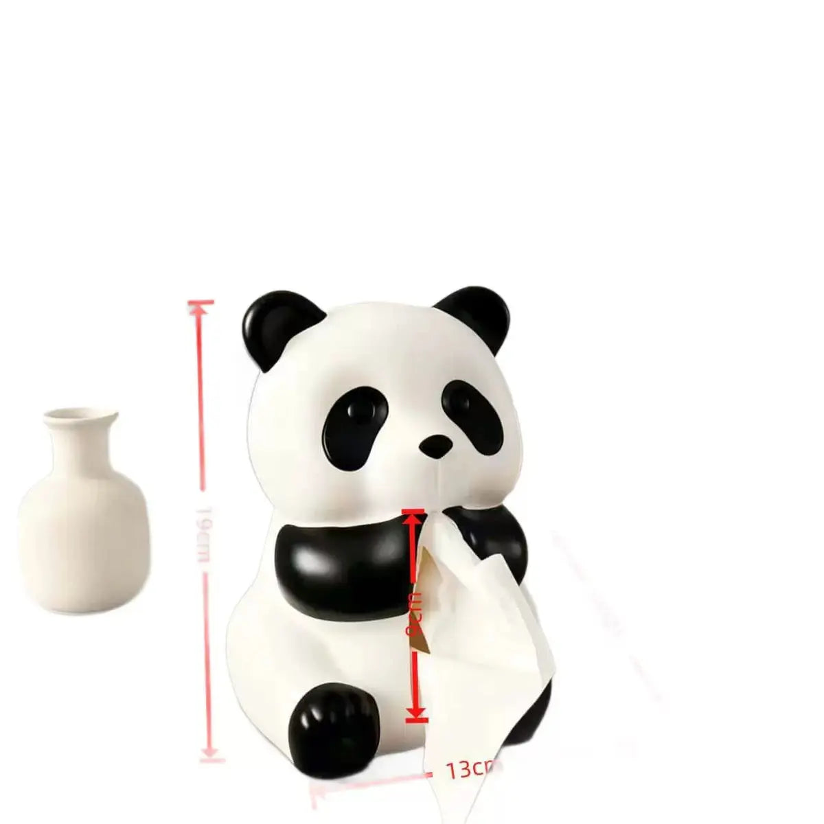 Panda Tissue Box Holder – Cartoon Tabletop Tissue Dispenser