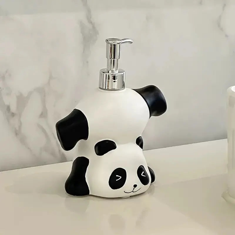 Panda Soap Dispenser – Cartoon Liquid Soap Pump Bottle