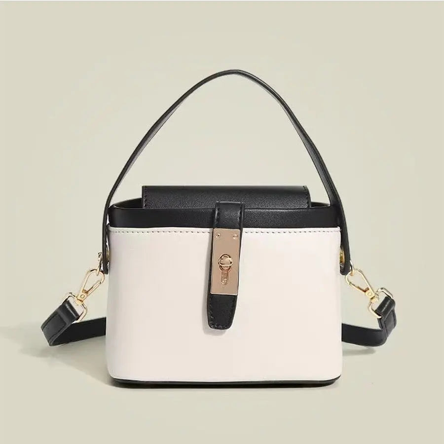 Couture Box Tote – Minimalist Structured Handbag & Top-Handle Vanity Bag