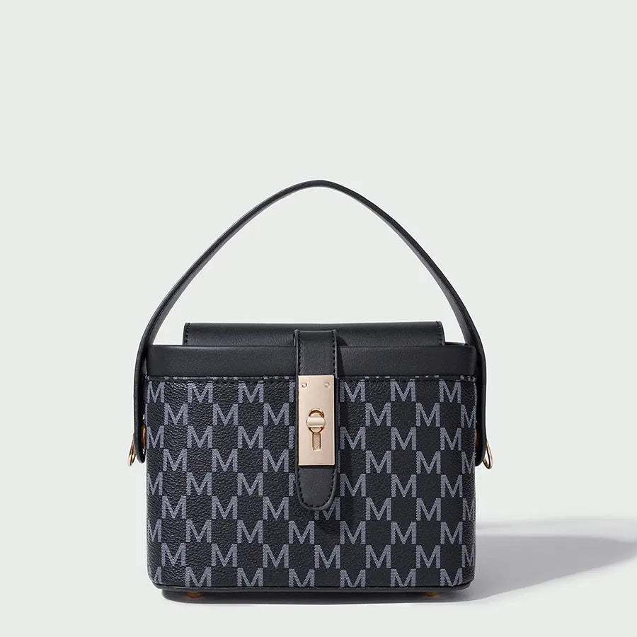 Couture Box Tote – Minimalist Structured Handbag & Top-Handle Vanity Bag