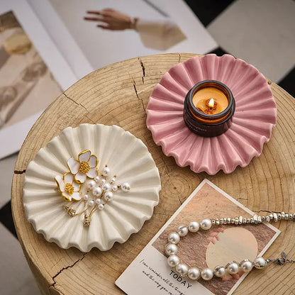 Artisan Disc – Handmade Sculptural Ceramic Round Plate