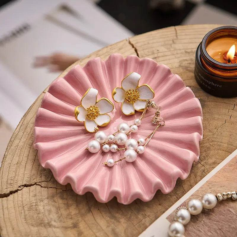 Artisan Disc – Handmade Sculptural Ceramic Round Plate