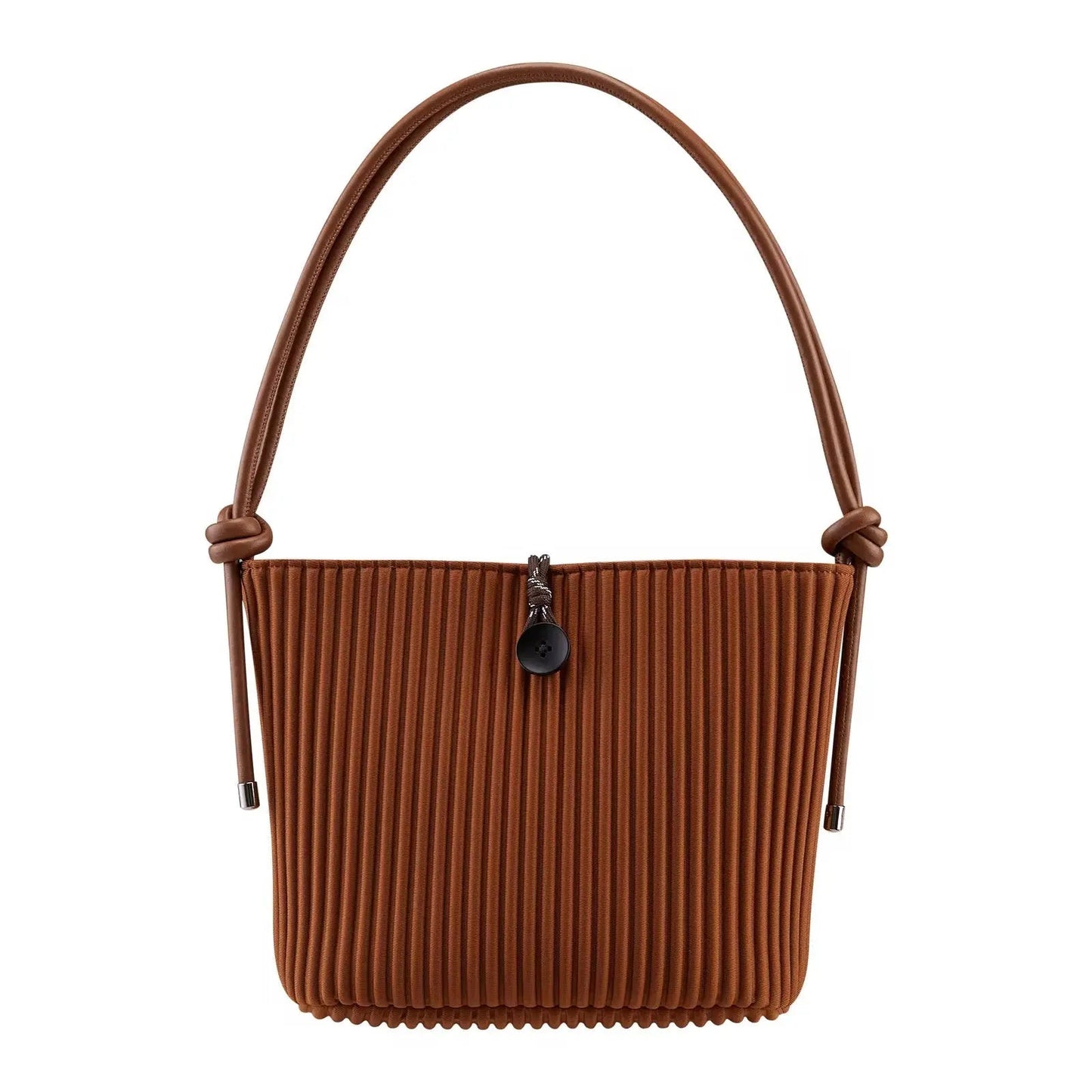 Pleated Drift Satchel – Artisan Convertible Shoulder Bag & Minimalist Crossbody Tote