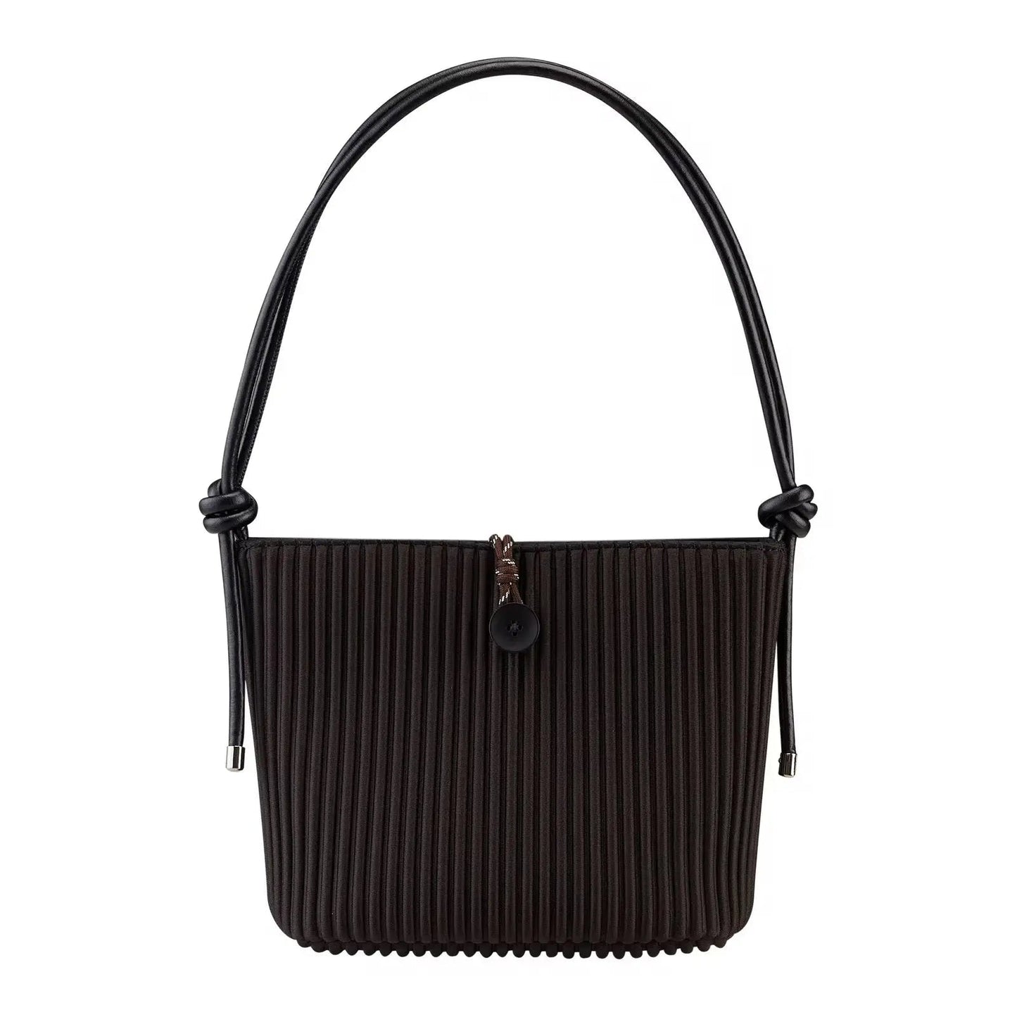 Pleated Drift Satchel – Artisan Convertible Shoulder Bag & Minimalist Crossbody Tote
