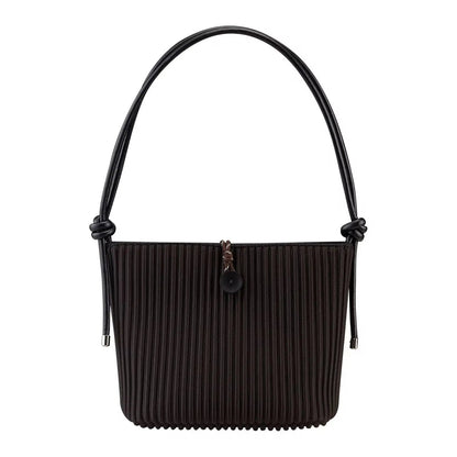 Pleated Drift Satchel – Artisan Convertible Shoulder Bag & Minimalist Crossbody Tote
