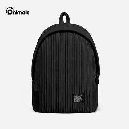 Aura Pleated Daypack – Minimalist Soft-Texture Lightweight Backpack
