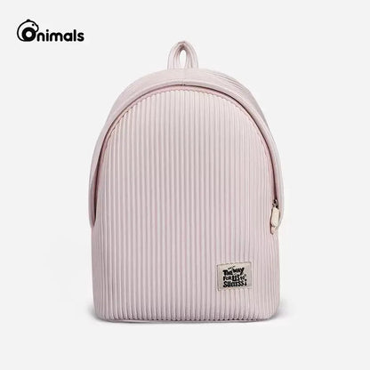 Aura Pleated Daypack – Minimalist Soft-Texture Lightweight Backpack