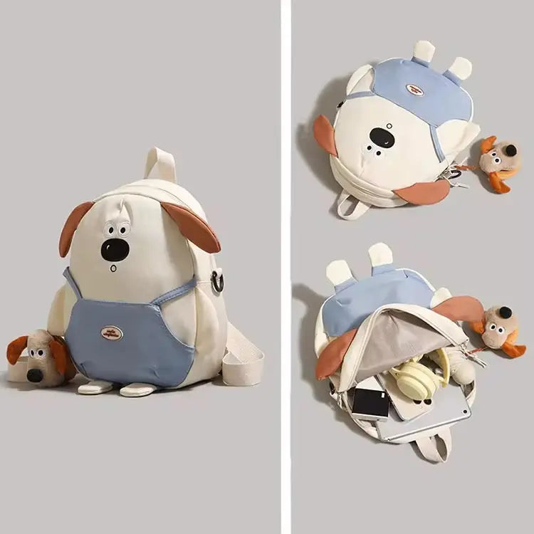 Barkley Muse Mini – Artisan Puppy-Inspired Backpack & Aesthetic Daily Crossbody