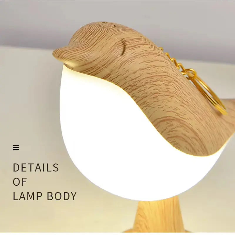 Avis Muse Lamp – Artisan Bird Silhouette LED Night Light & Scandinavian Desk Companion