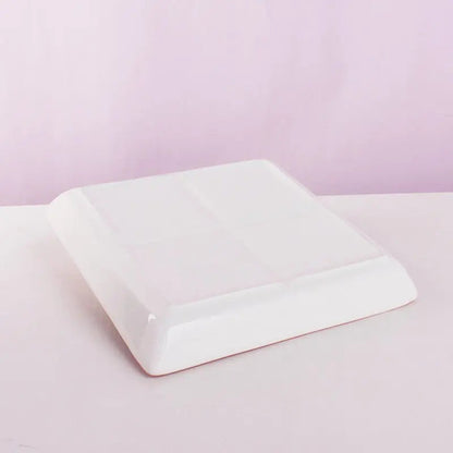Amour Petit Grazing Tray – Artisan 4-Compartment Heart-Sectioned Serving Plate