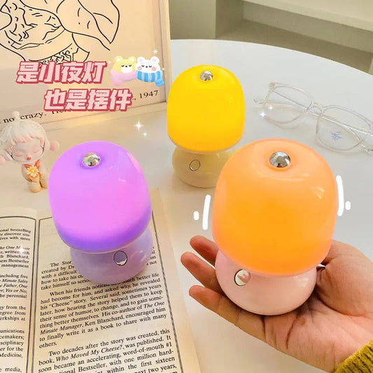 Enchanted Fungi Night Light – Mini Sculptural Mushroom LED Lamp