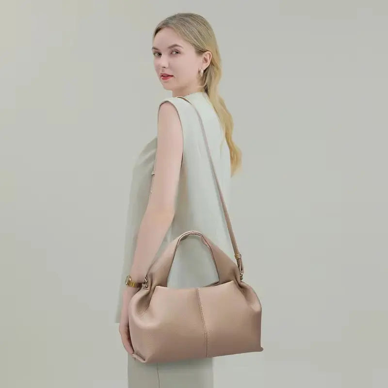 Luxe Minimalist Mini Handbag – Elegant Everyday Top-Handle & Shoulder Bag