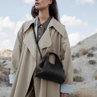 Luxe Minimalist Mini Handbag – Elegant Everyday Top-Handle & Shoulder Bag