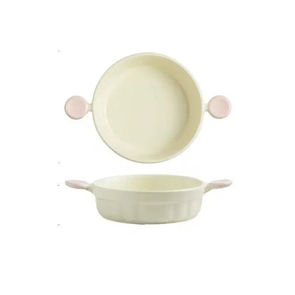 Pastel Ceramic Baking Dish with Handles - Oven to Table Tray