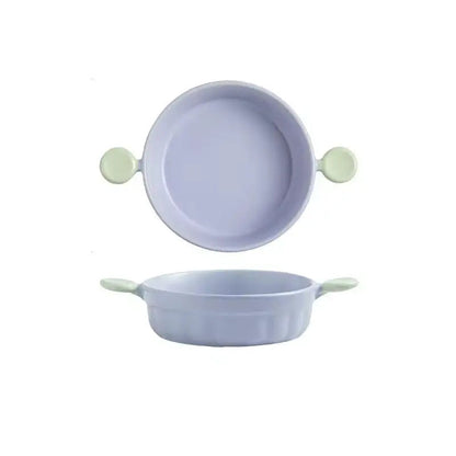 Pastel Ceramic Baking Dish with Handles - Oven to Table Tray
